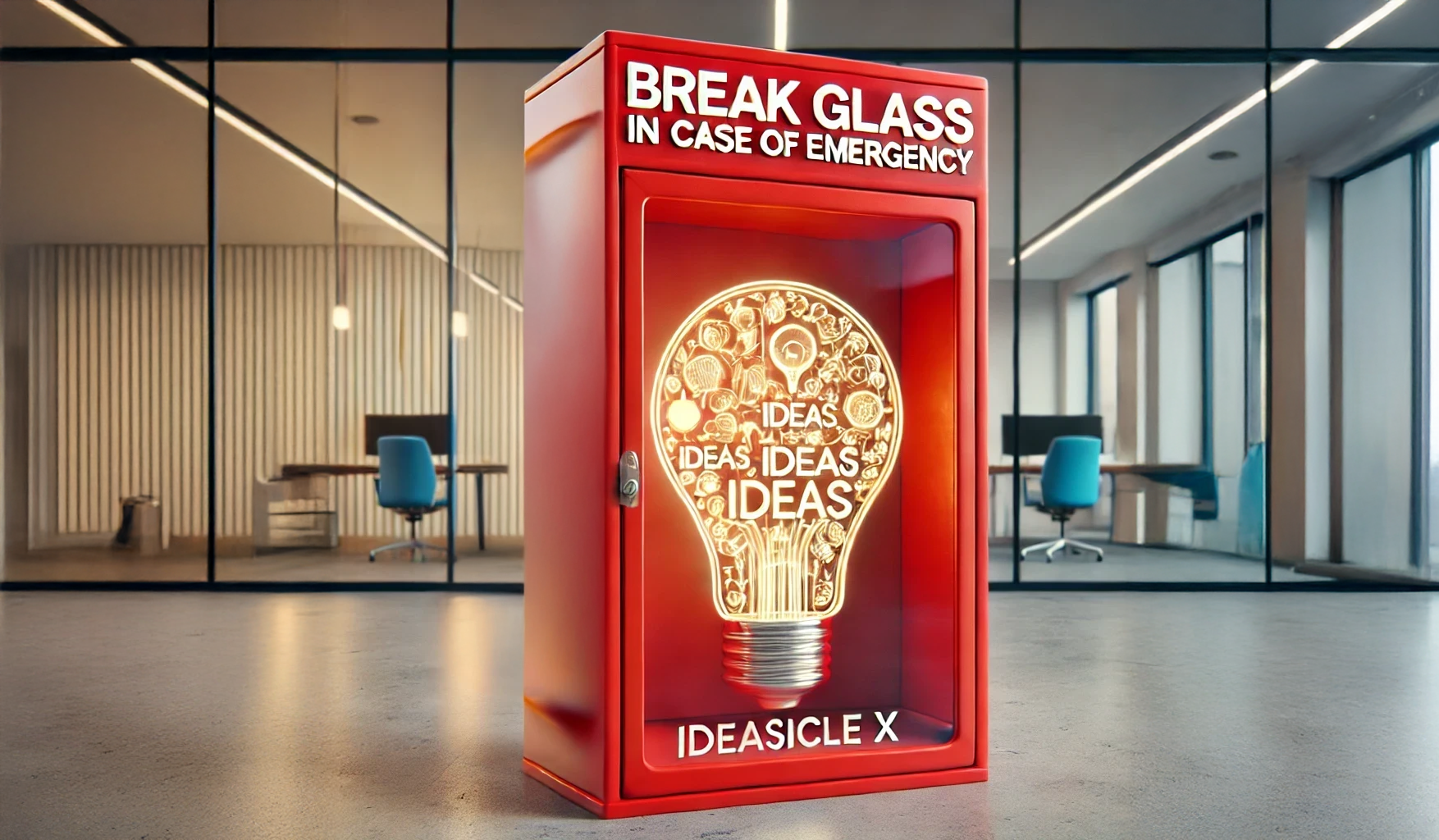 Emergency Ideas: Because at Ideasicle X Nothing Is Unthinkable