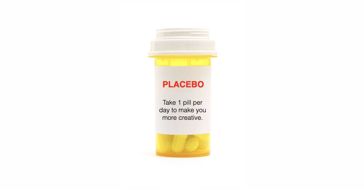 What Does It Mean That A Placebo Will Improve Your Creativity?